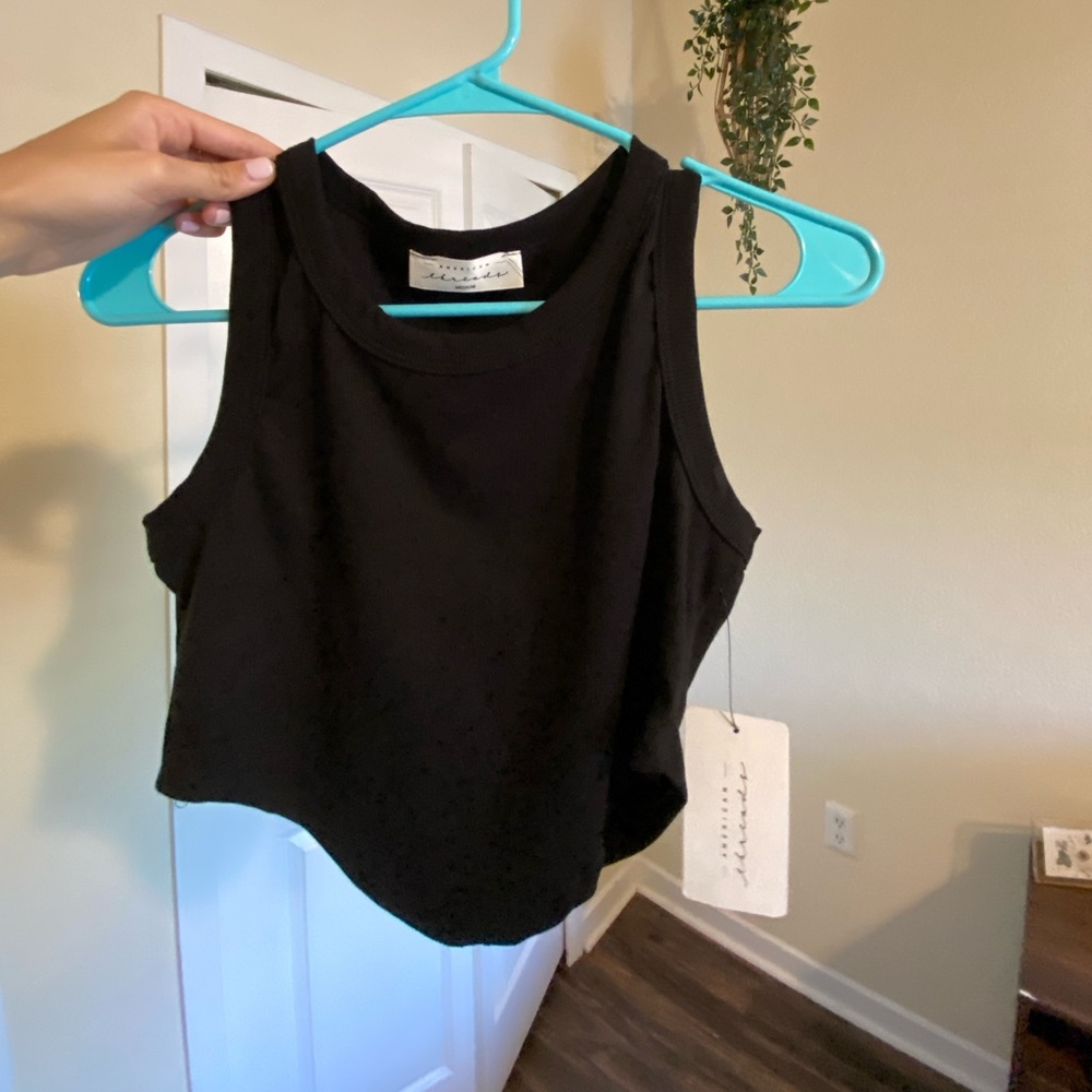 Black Crop Top
